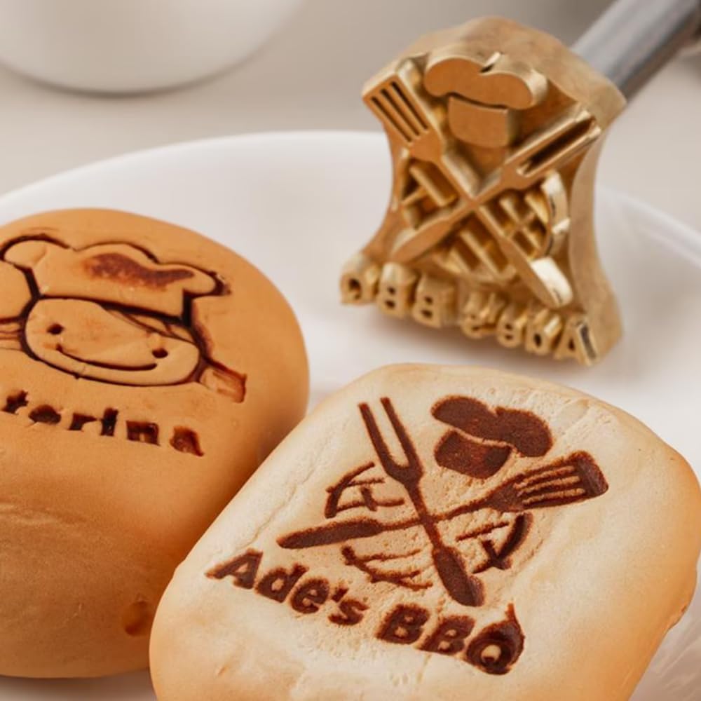The Custom Bread Emboss Stamp Personalize — WeirdThingsToBuy weird find