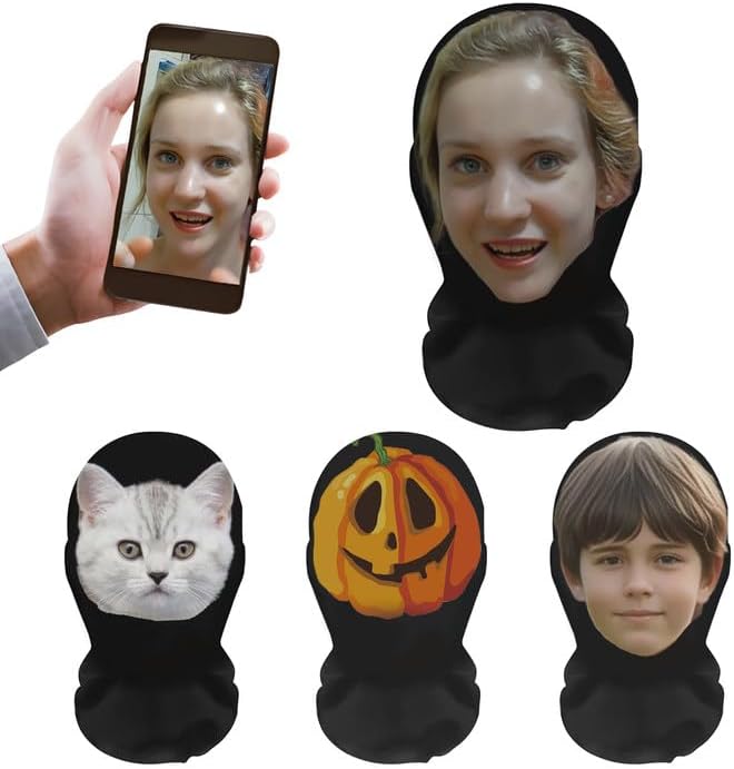 The Custom Mask Face Personalized Photoyour — WeirdThingsToBuy weird find