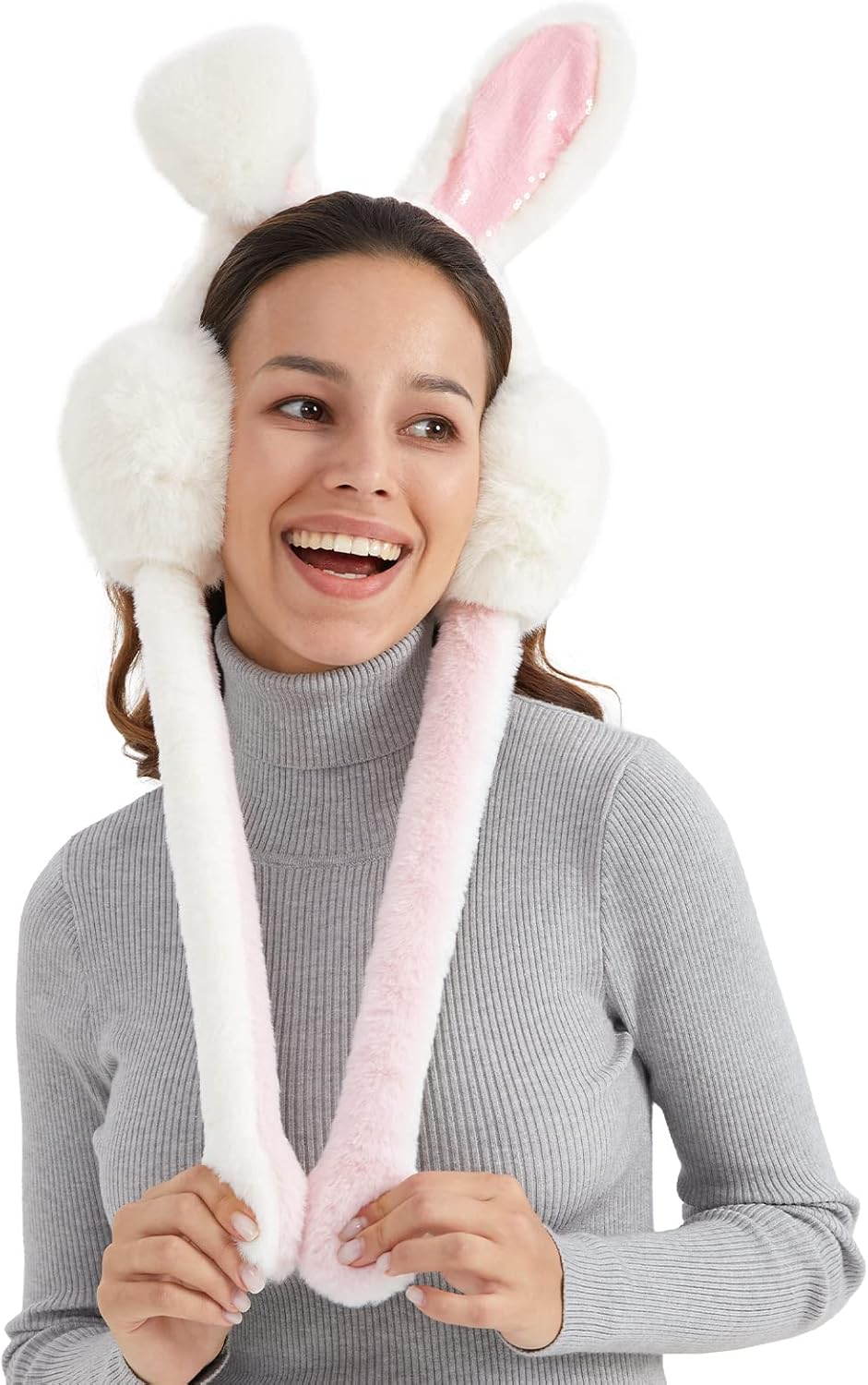 The Cute Animal Moving Earmuffs Winter — WeirdThingsToBuy weird find