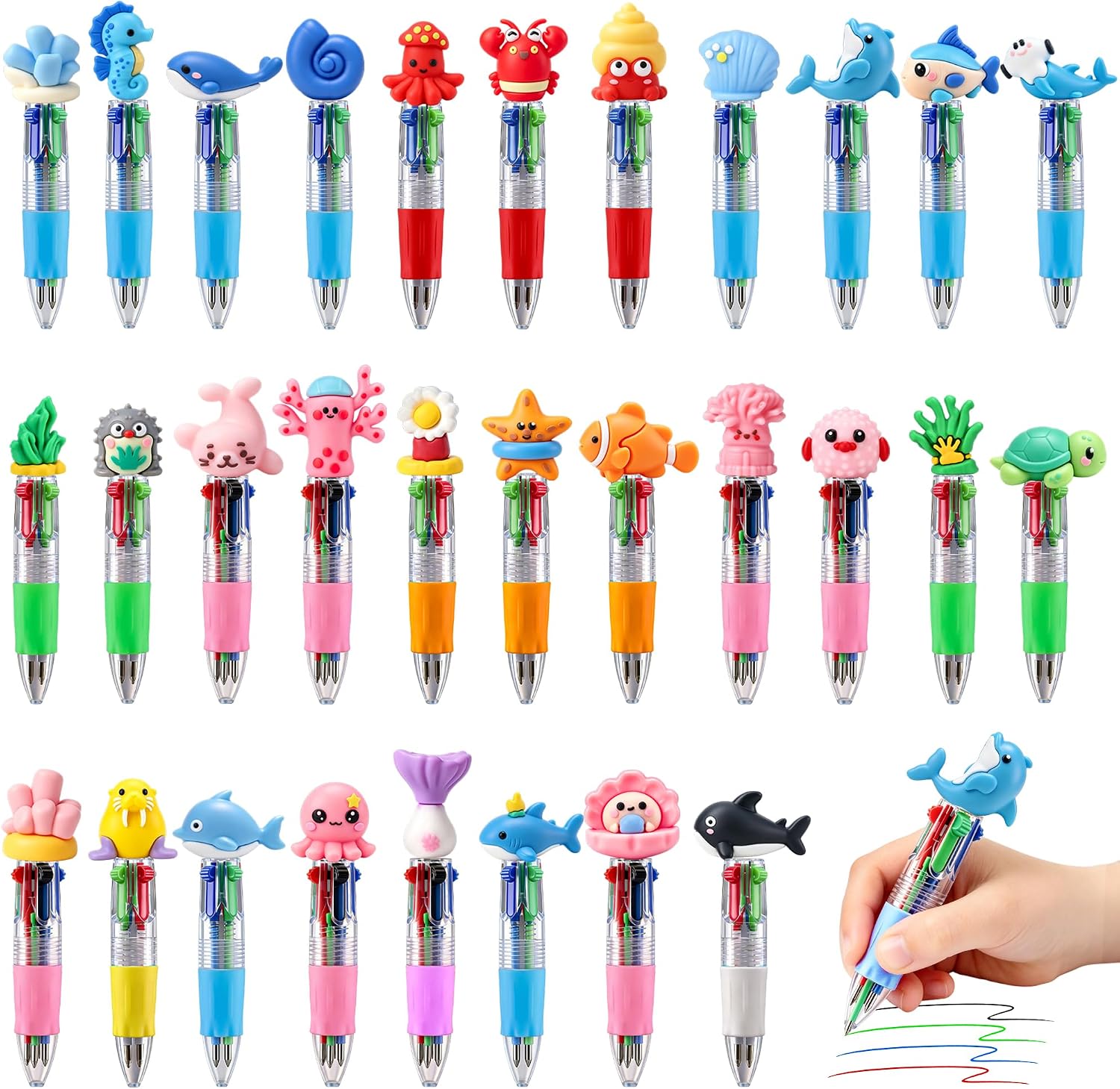 The Czwz 30pcs Mini Multicolor Pens — WeirdThingsToBuy weird find