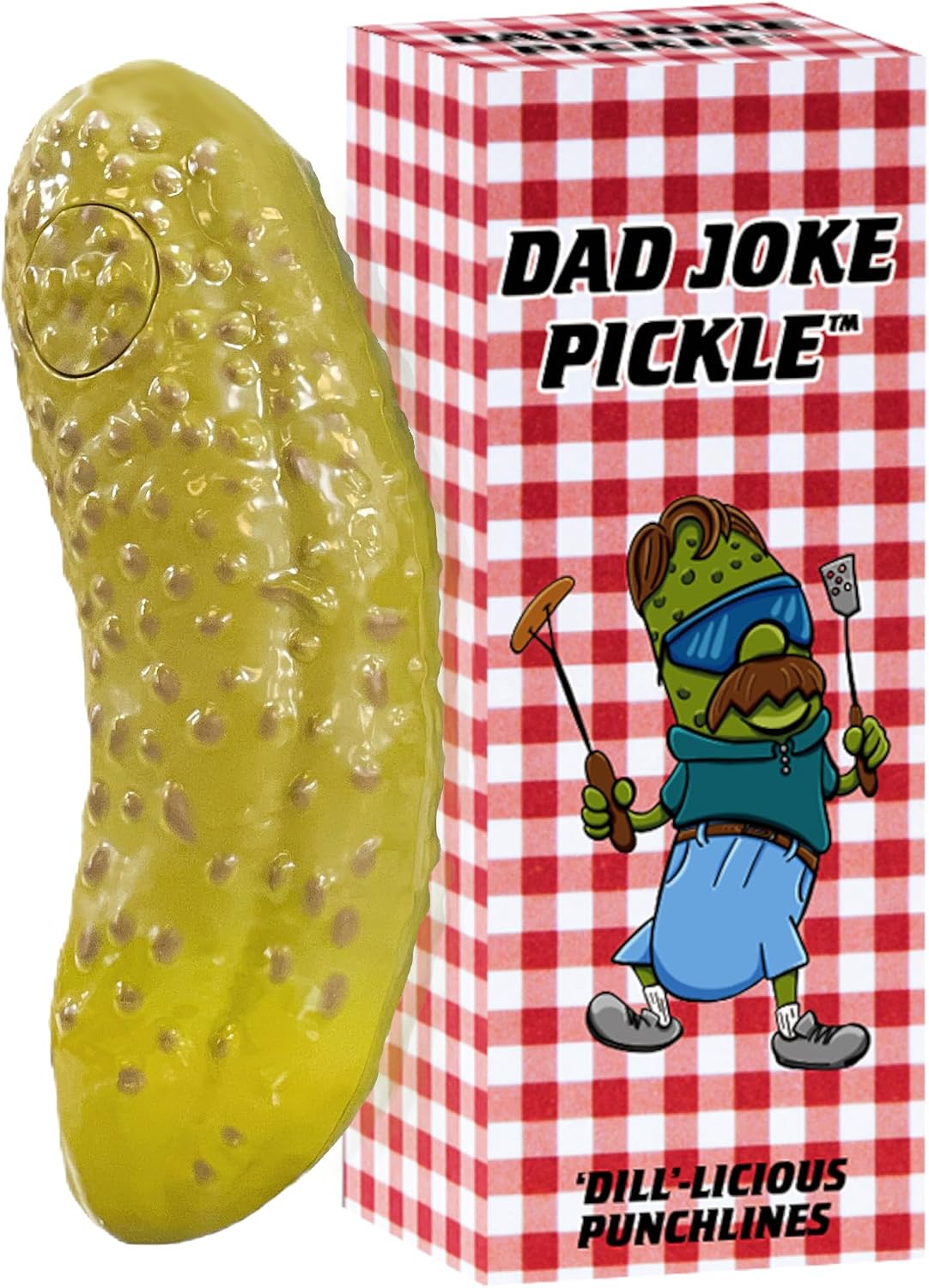 The Dad Joke Pickle Button — WeirdThingsToBuy weird find