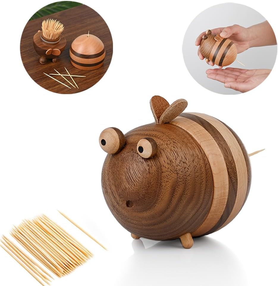 The Damuzhi Bee Toothpick Holder Dispenser — WeirdThingsToBuy weird find