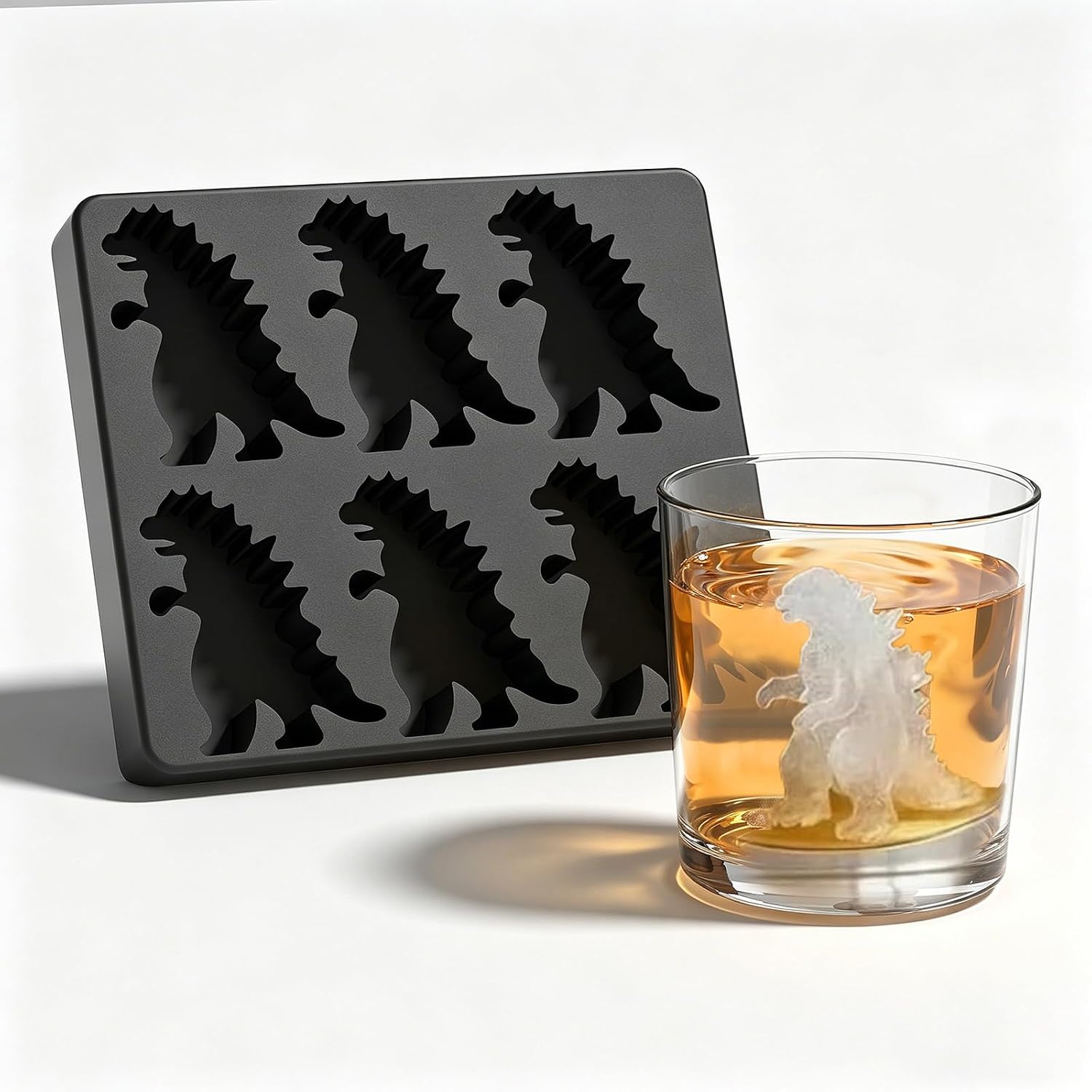 The Dinosaur Ice Cube Tray Lid — WeirdThingsToBuy weird find
