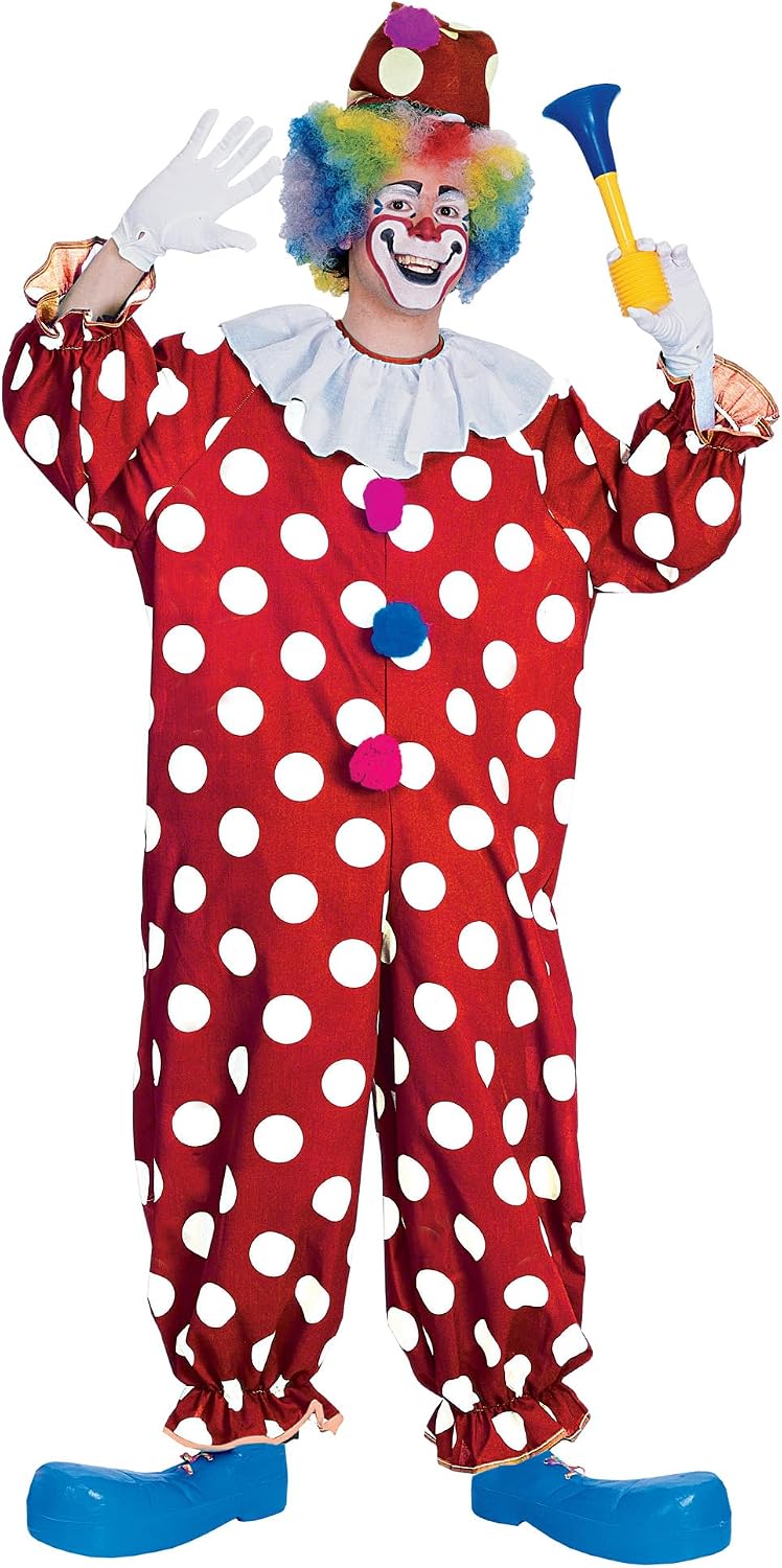 The Dotted Clown Costume Adults Unisex — WeirdThingsToBuy weird find
