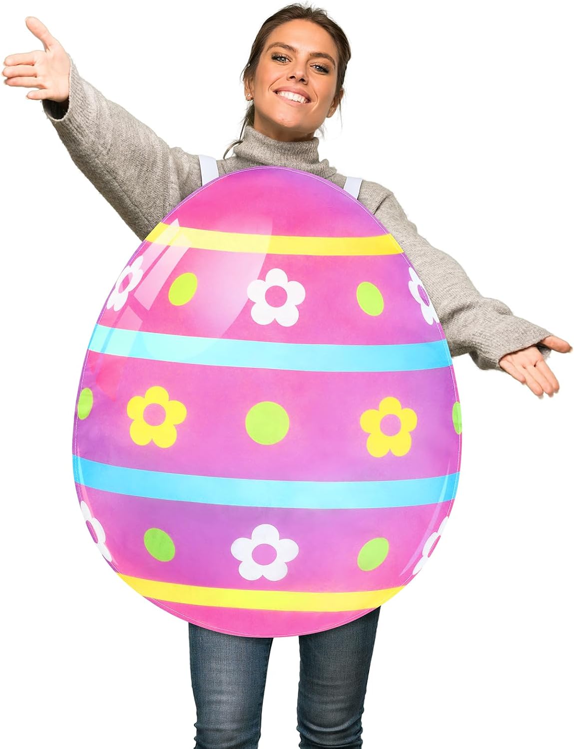 The Easter Egg Costume Adult Colorful — WeirdThingsToBuy weird find