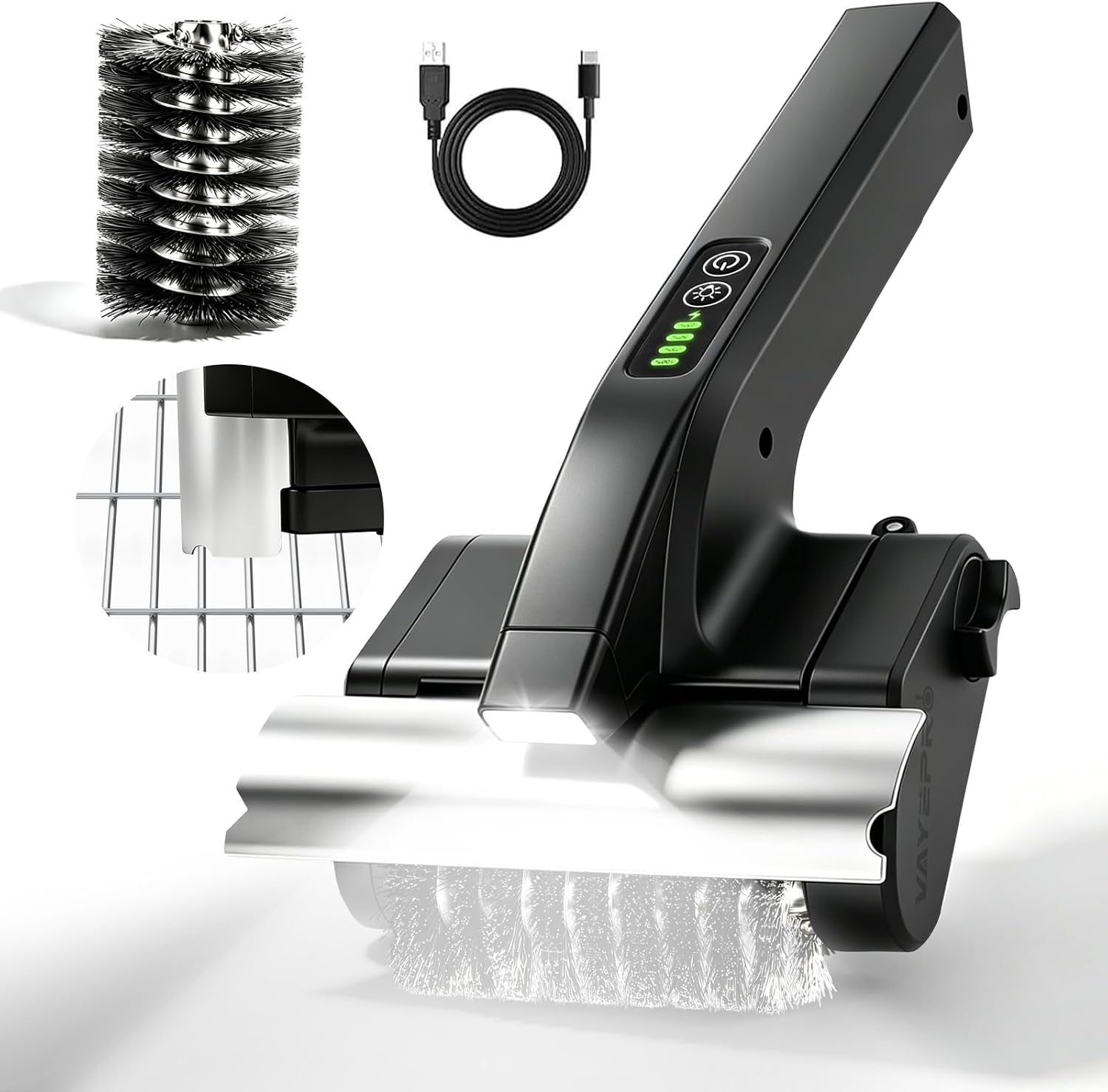 The Electric Grill Brush Cleaner High — WeirdThingsToBuy weird find