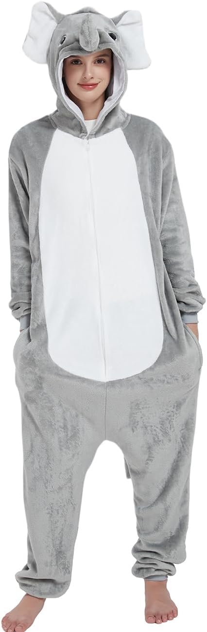The Elephant Adult Onesie Animal Women — WeirdThingsToBuy weird find