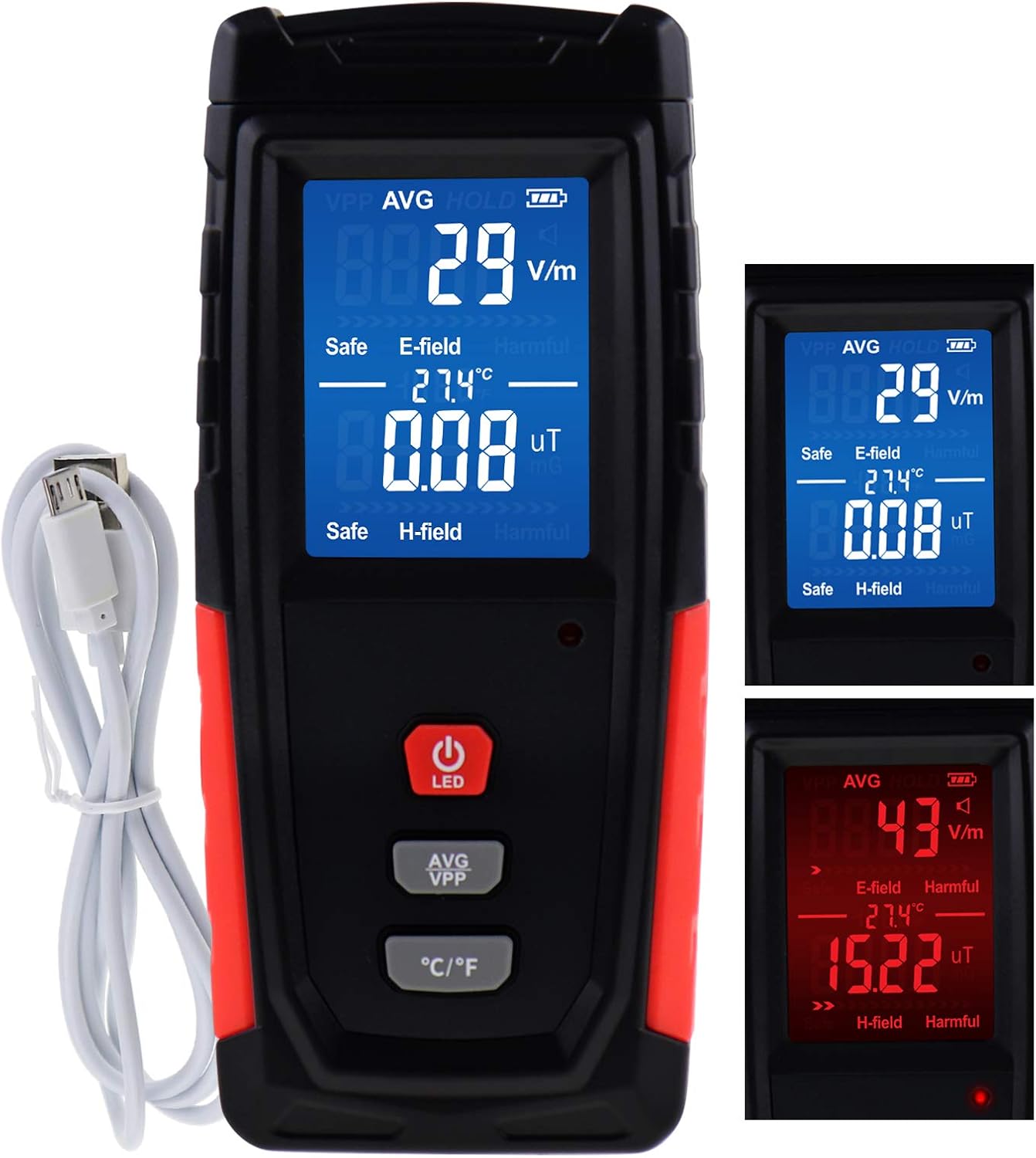 The Emf Meter Digital Electromagnetic Field — WeirdThingsToBuy weird find