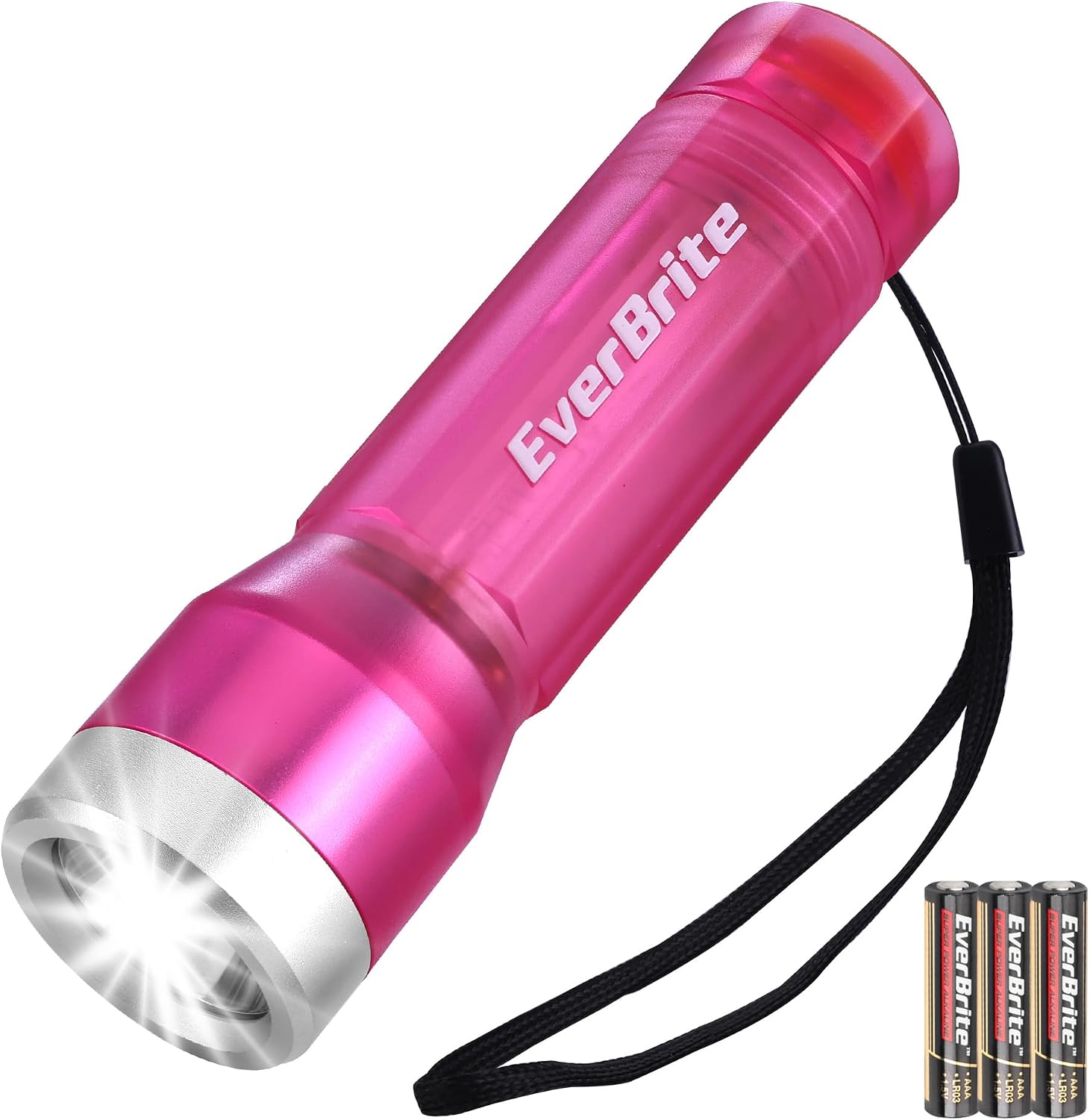 The Everbrite Small Flashlight Pink 3 — WeirdThingsToBuy weird find