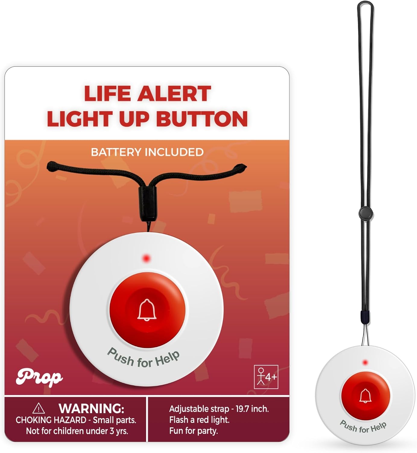 The Fake Emergency Button Costume Prop — WeirdThingsToBuy weird find