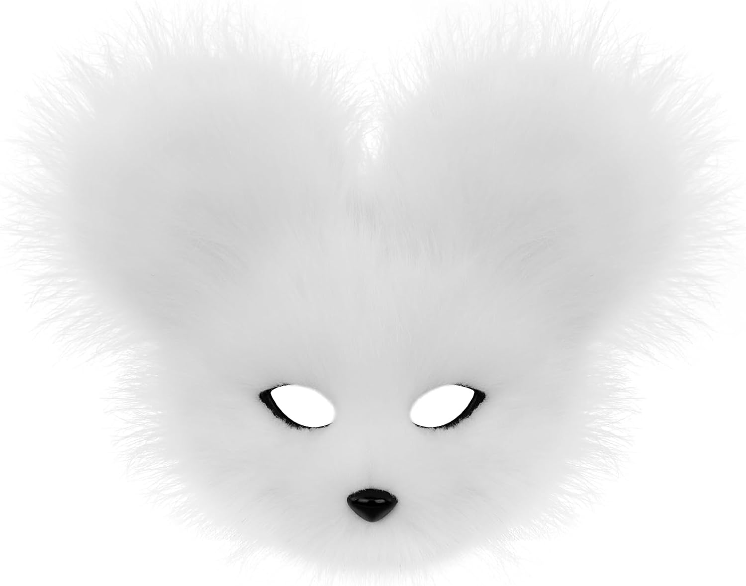 The Faux Fur Animal Mouse Mask — WeirdThingsToBuy weird find