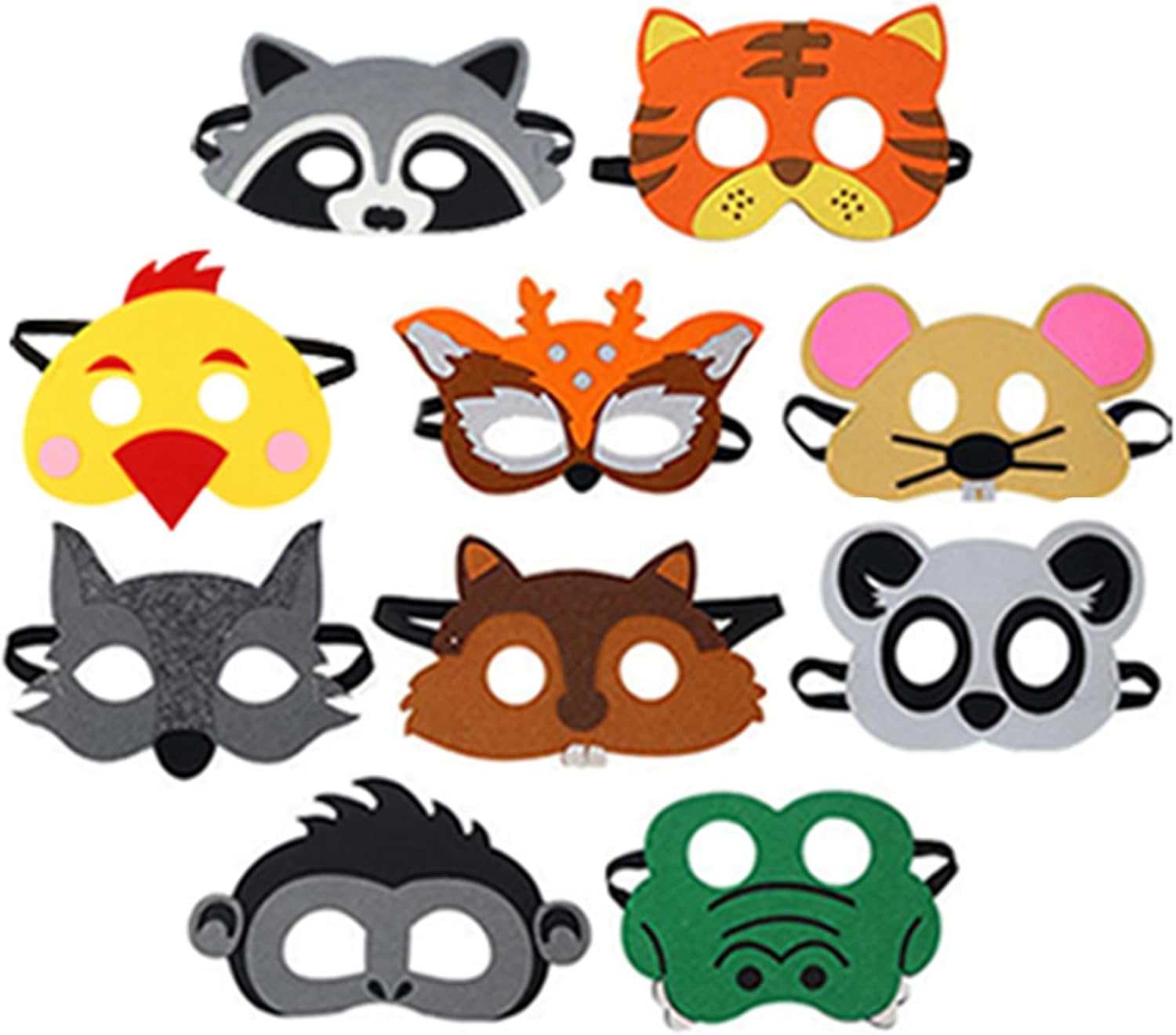 The Felt Animal Masks 10 Halloween — WeirdThingsToBuy weird find