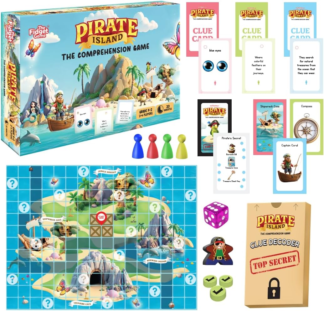 The Fidget Game Pirate Island — WeirdThingsToBuy weird find