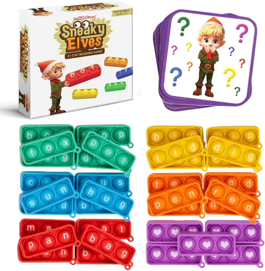 The Fidget Game Sneaky Elves Energy — WeirdThingsToBuy weird find