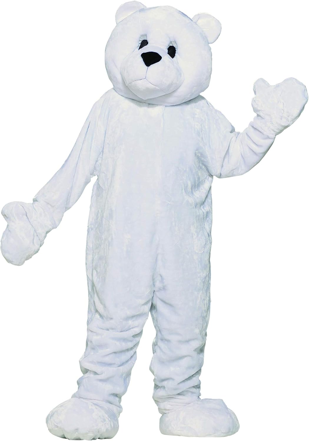 The Forum Deluxe Plush Polar Bear — WeirdThingsToBuy weird find