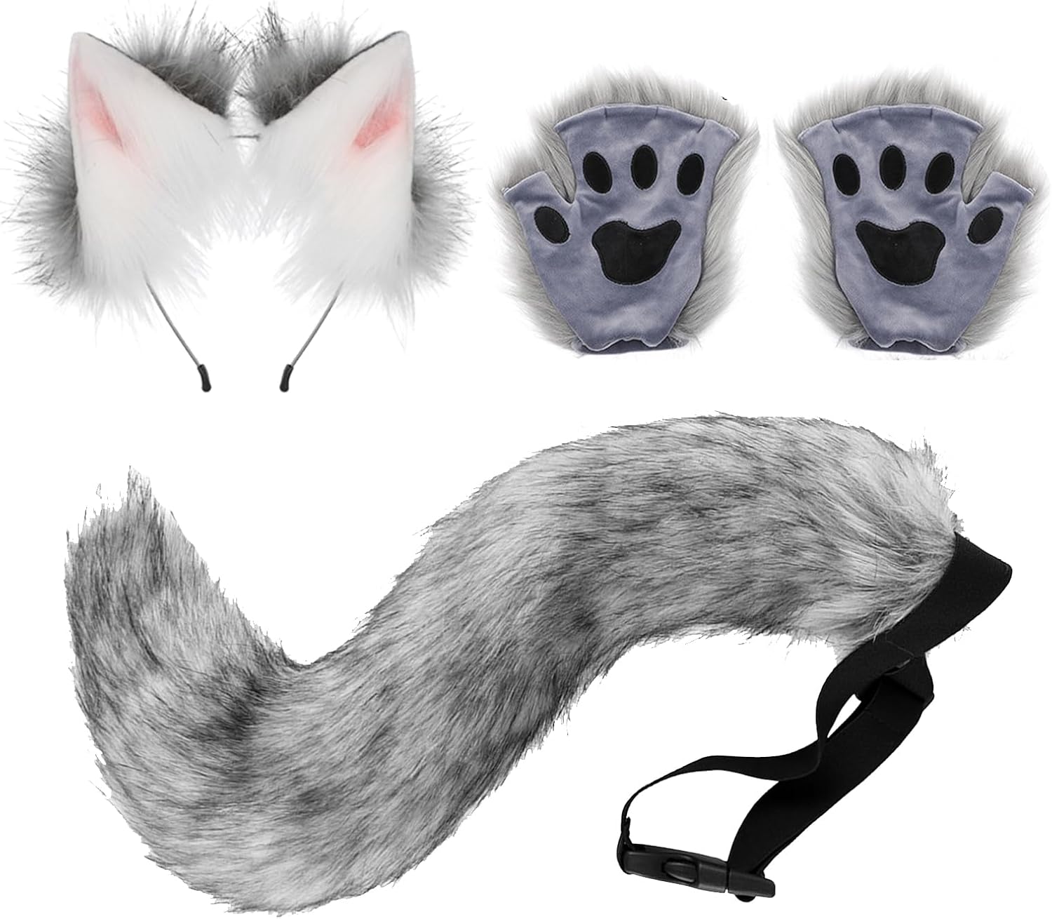 The Fox Costume Set Grey 4 — WeirdThingsToBuy weird find
