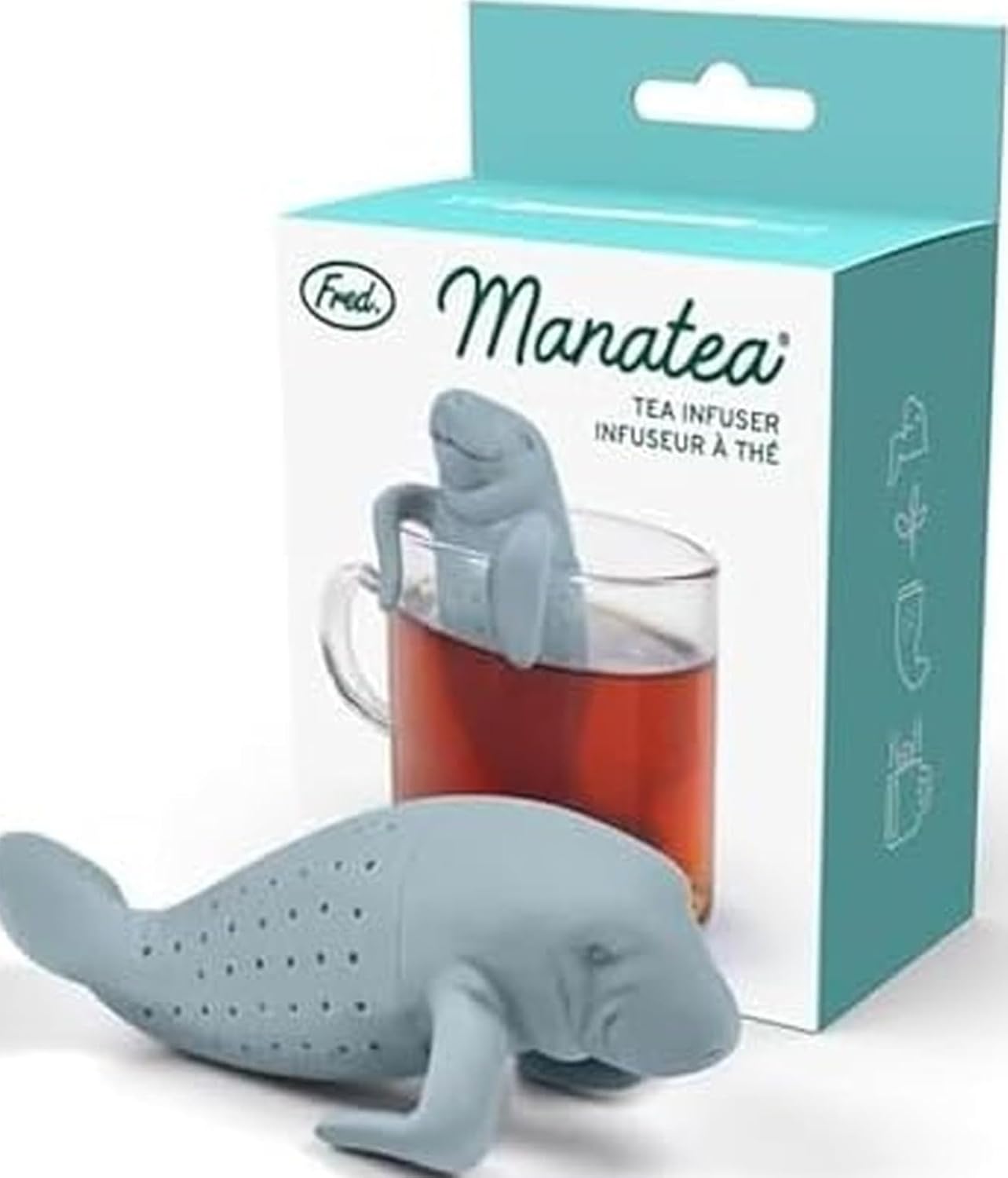 The Fred Manatea Tea Infuser — WeirdThingsToBuy weird find
