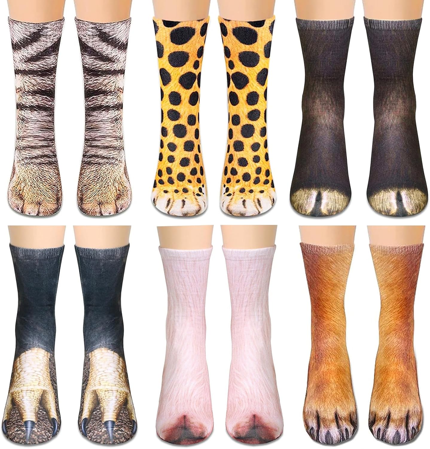 The Funny Animal Paw Socks Novelty — WeirdThingsToBuy weird find