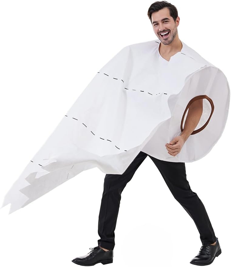 The Funny Toilet Paper Roll Costume — WeirdThingsToBuy weird find