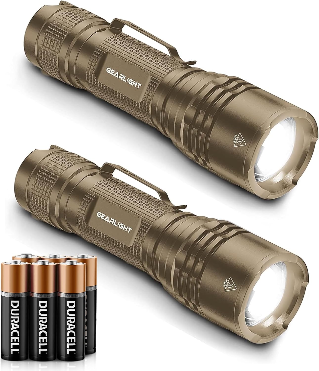 The Gearlight Tac Led Flashlight Pack — WeirdThingsToBuy weird find