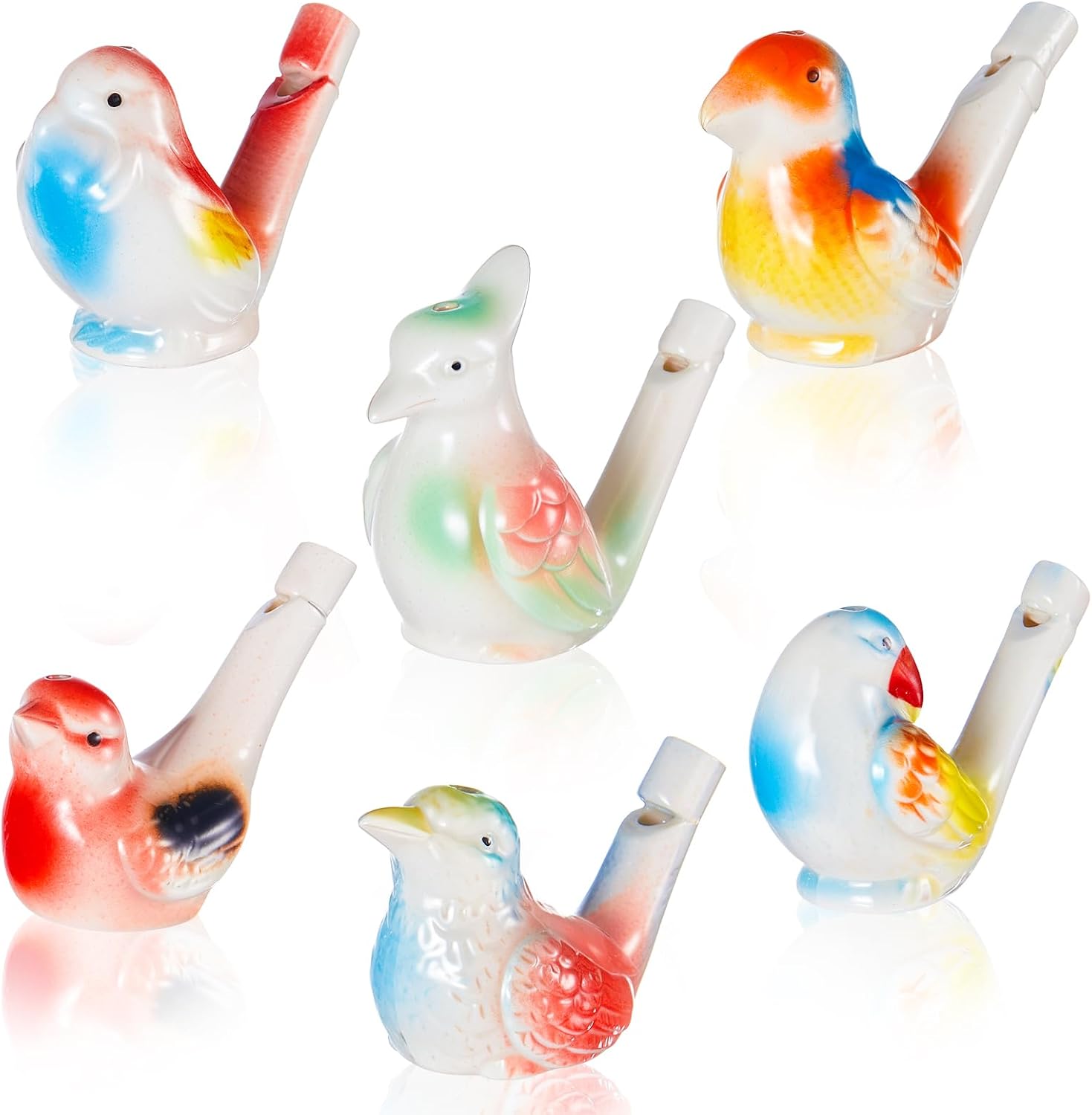 The Gejoy 6 Bird Water Whistles — WeirdThingsToBuy weird find