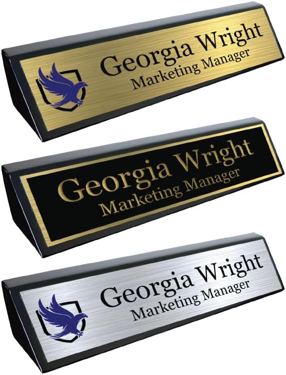 The Gem Awards Custom Name Plate — WeirdThingsToBuy weird find