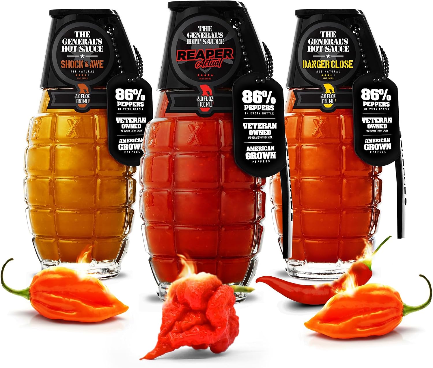 The General's Hot Sauce Gift Energy — WeirdThingsToBuy weird find