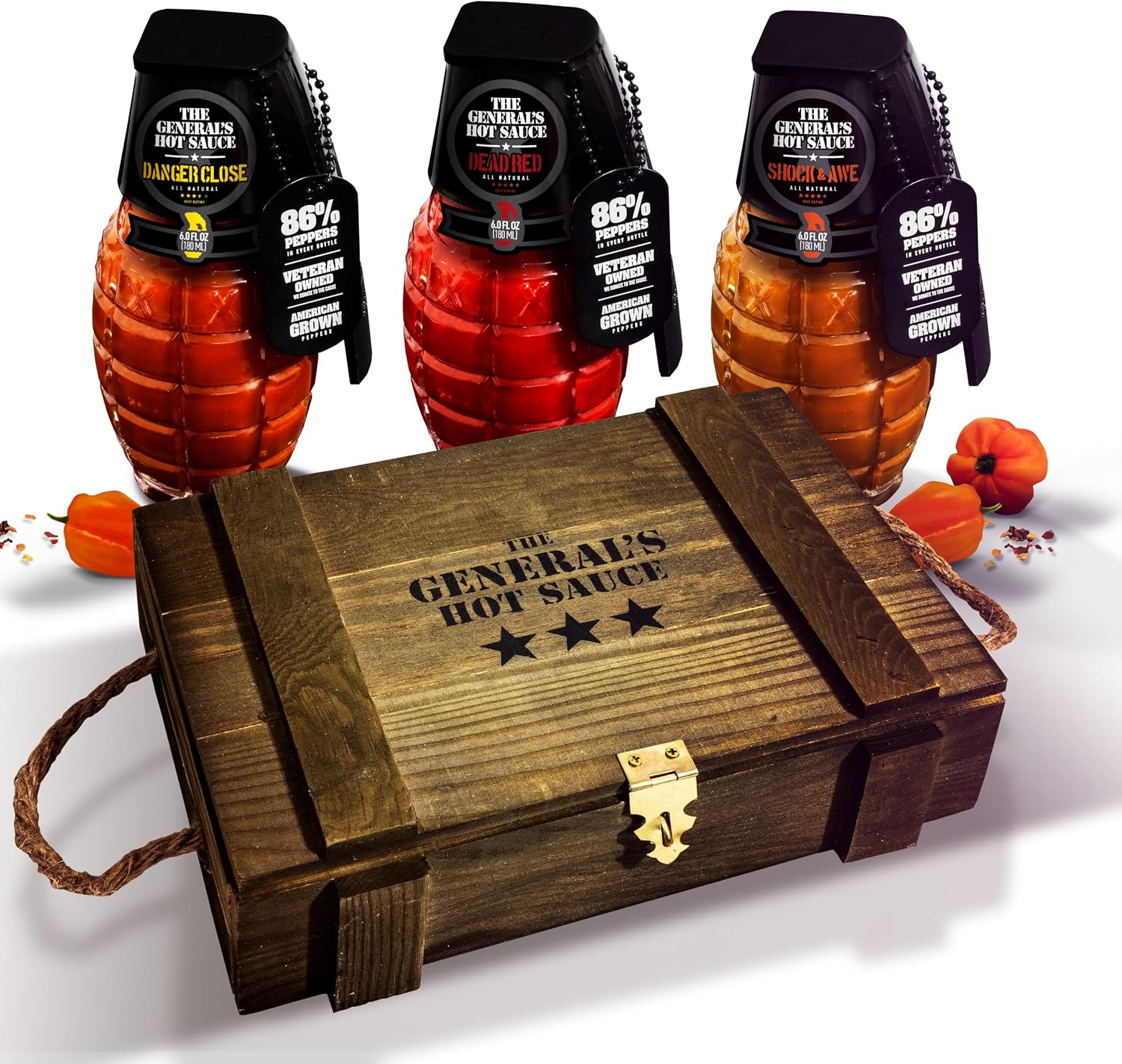 The General's Hot Sauce Gift — WeirdThingsToBuy weird find
