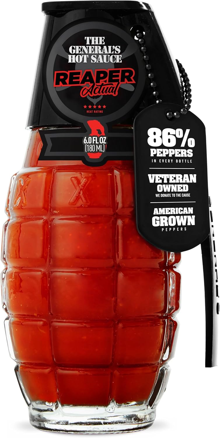 The General's Hot Sauce Reaper Situation — WeirdThingsToBuy weird find