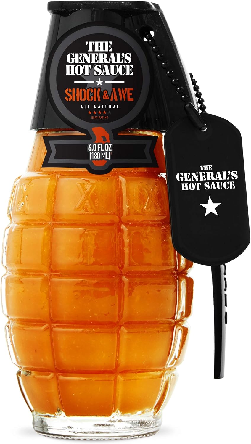 The General's Hot Sauce Shock Situation — WeirdThingsToBuy weird find