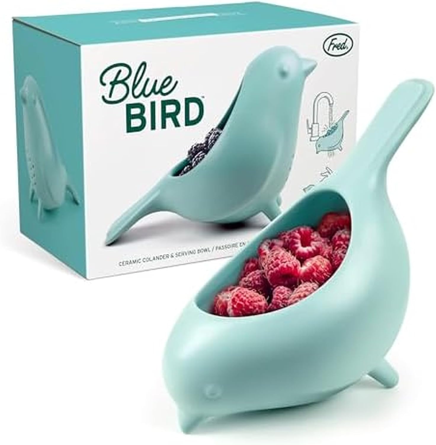 The Genuine Fred Blue Bird Ceramic — WeirdThingsToBuy weird find