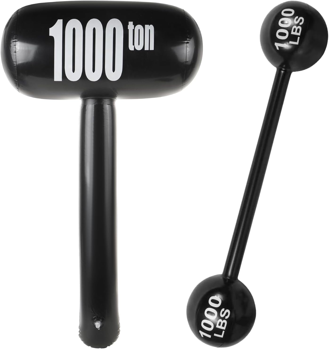 The Giant Inflatable Dumbbell Barbell Hammer — WeirdThingsToBuy weird find