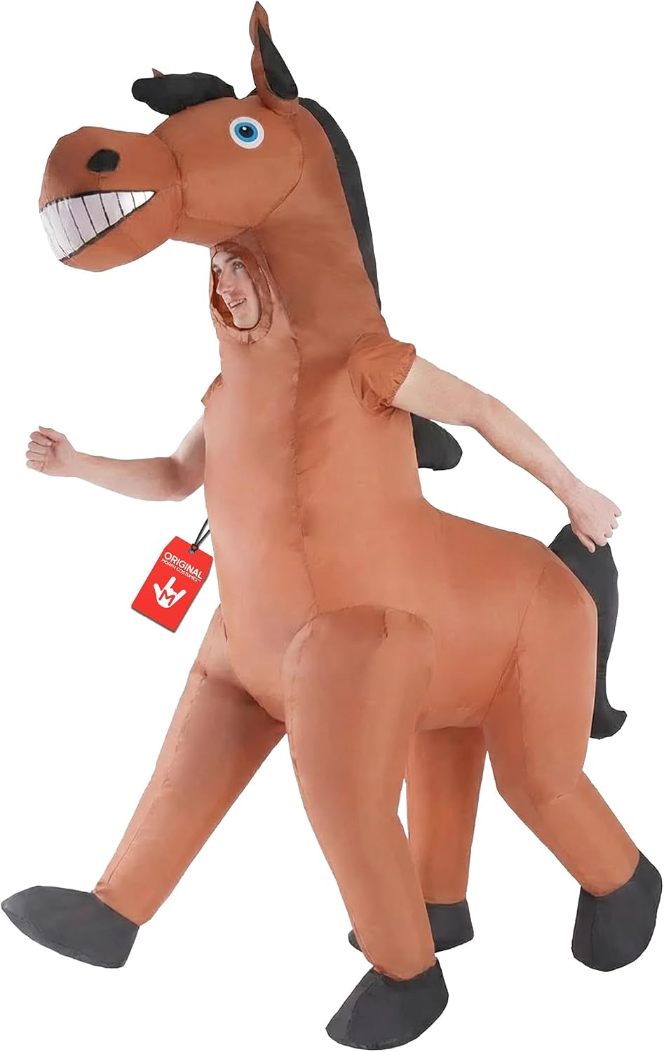 The Giant Inflatable Horse Costume Inflatable — WeirdThingsToBuy weird find