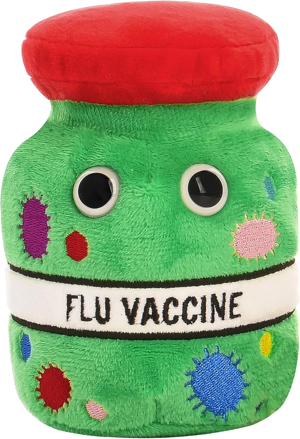 The Giant Microbes Vaccine Flu Plush — WeirdThingsToBuy weird find
