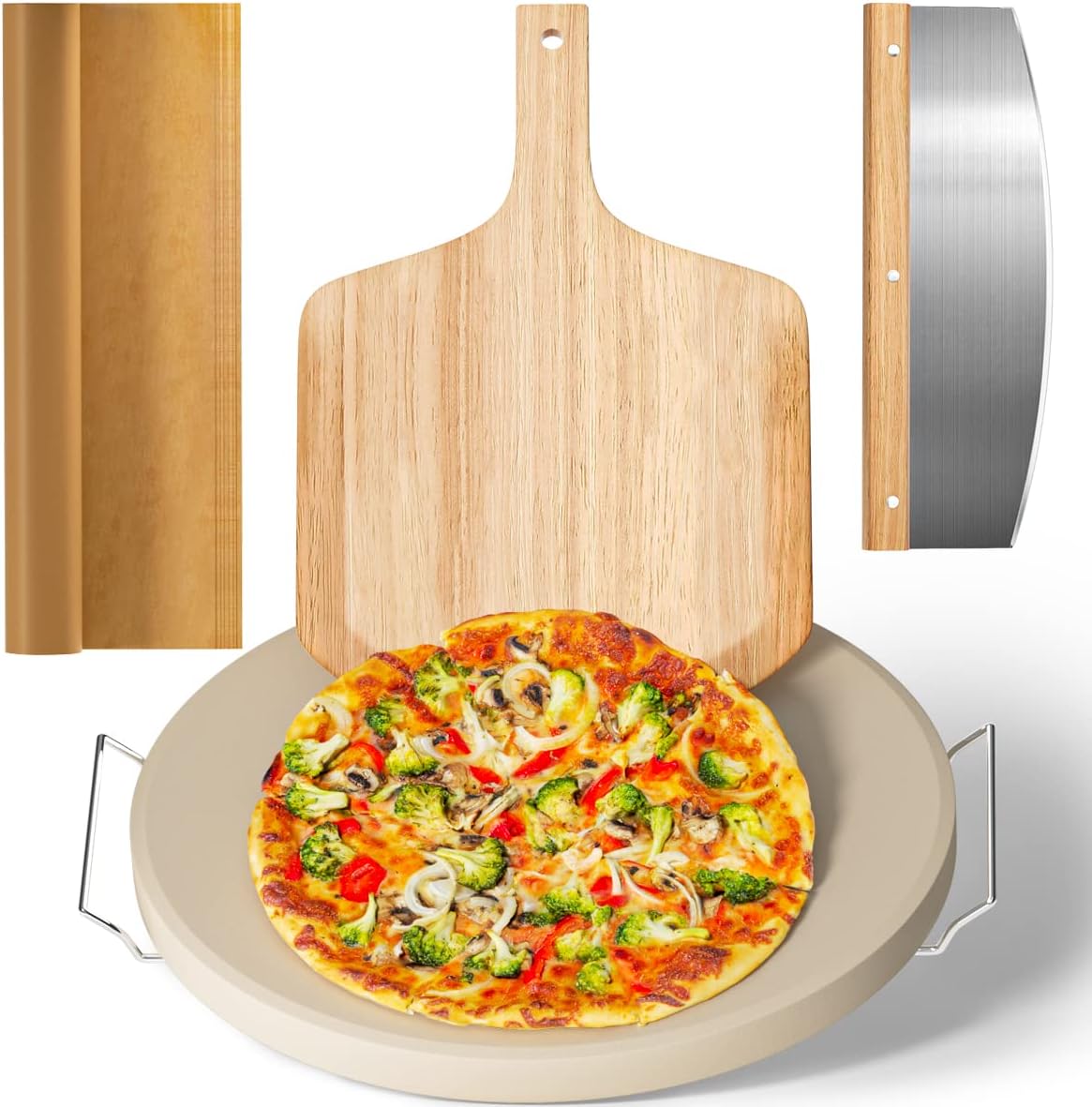 The Gyreuni 16''pizza Stone Oven & — WeirdThingsToBuy weird find