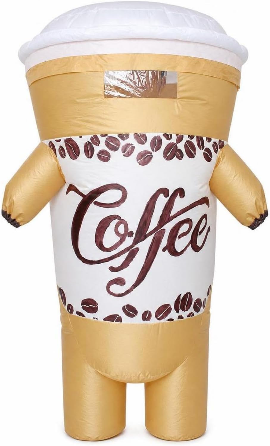 The Halloween Costume Inflatable Coffee Cup — WeirdThingsToBuy weird find