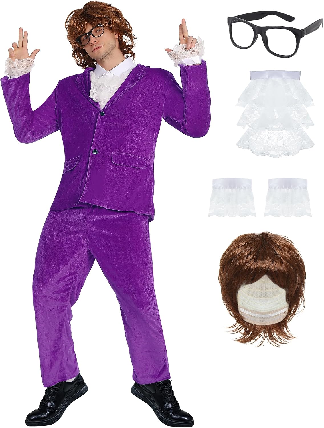 The Halloween Costume Purple Jacket Pant — WeirdThingsToBuy weird find