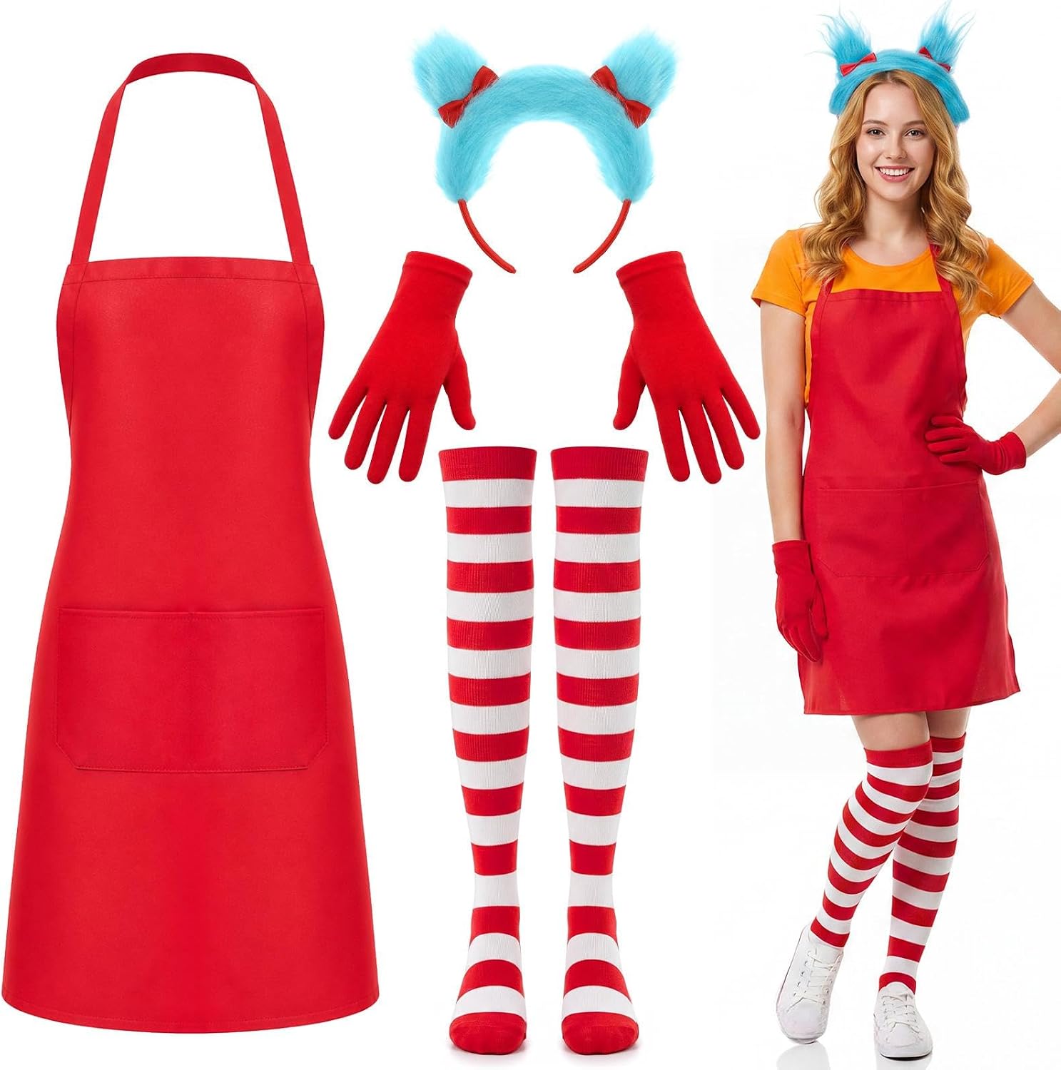 The Halloween Costume Set Women Red — WeirdThingsToBuy weird find