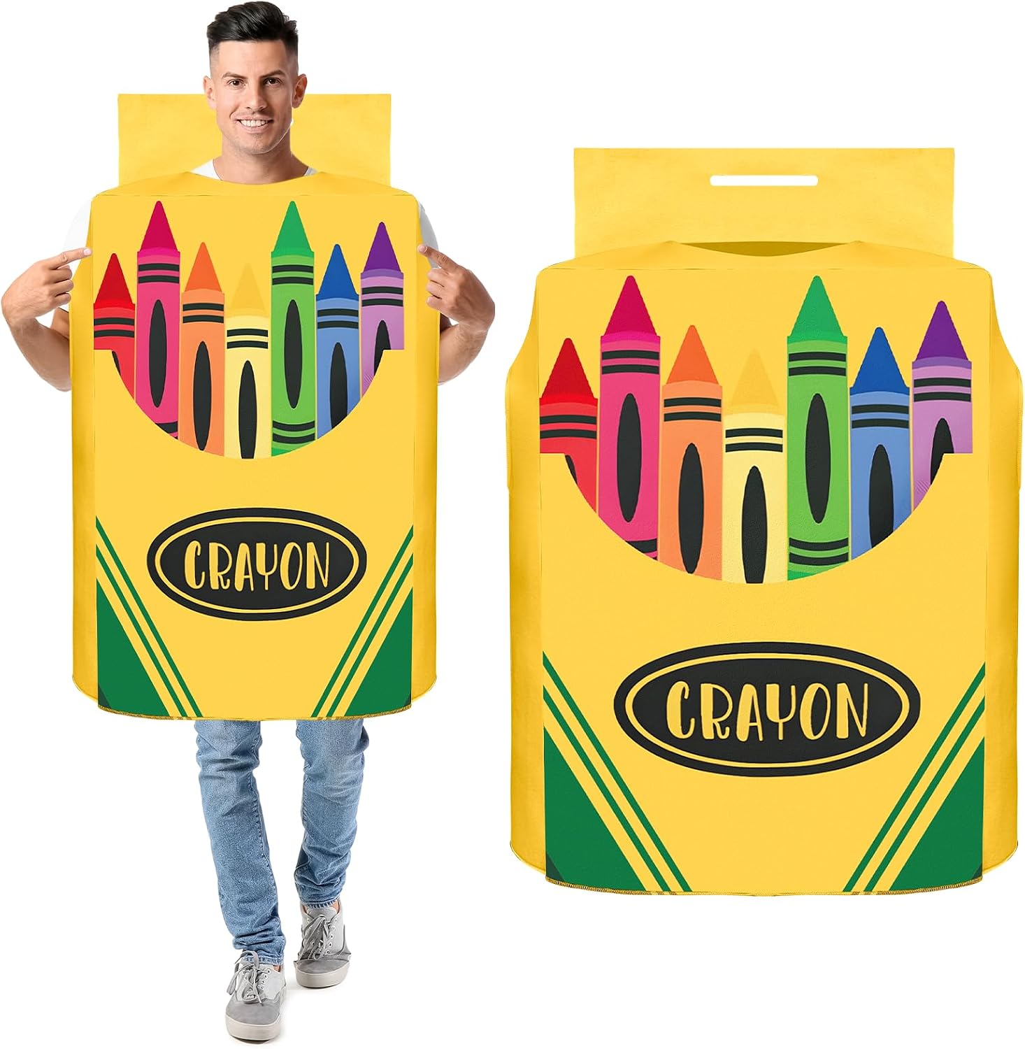 The Halloween Crayon Costume Crayon Box — WeirdThingsToBuy weird find