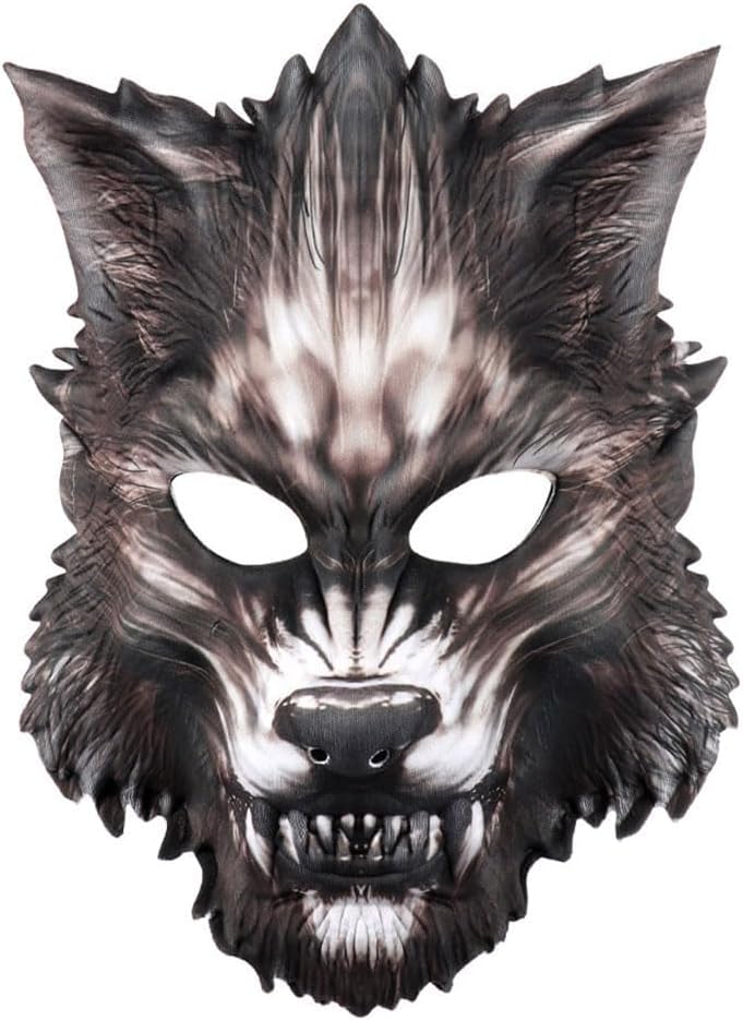 The Halloween Creepy Half Face Mask — WeirdThingsToBuy weird find