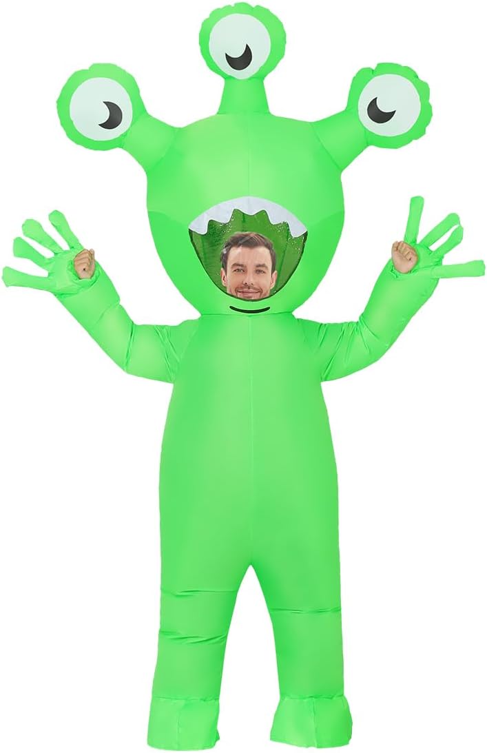 The Halloween Inflatable Alien Costume Adults — WeirdThingsToBuy weird find