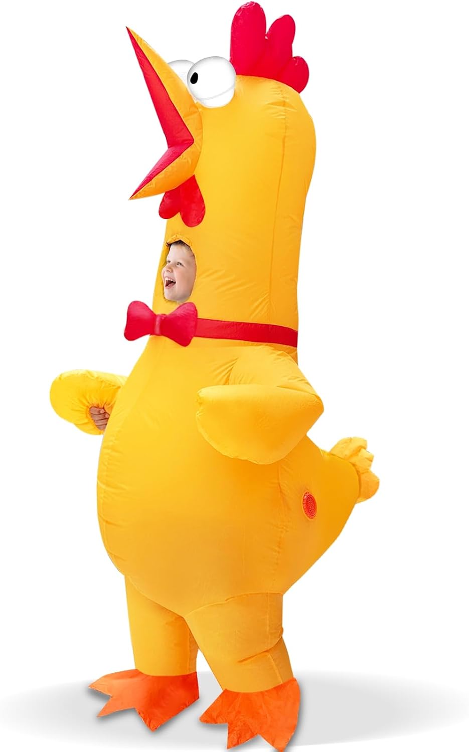 The Halloween Inflatable Screaming Chicken Costume — WeirdThingsToBuy weird find