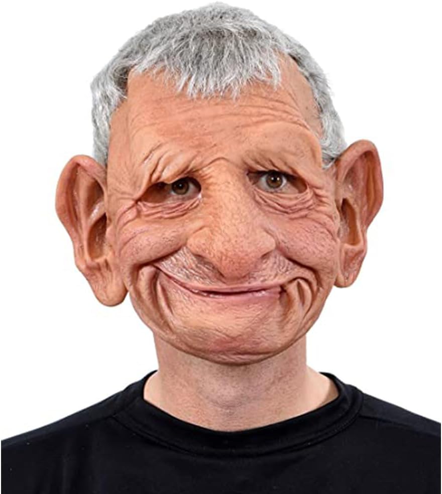 The Halloween Old Man Woman Realistic — WeirdThingsToBuy weird find