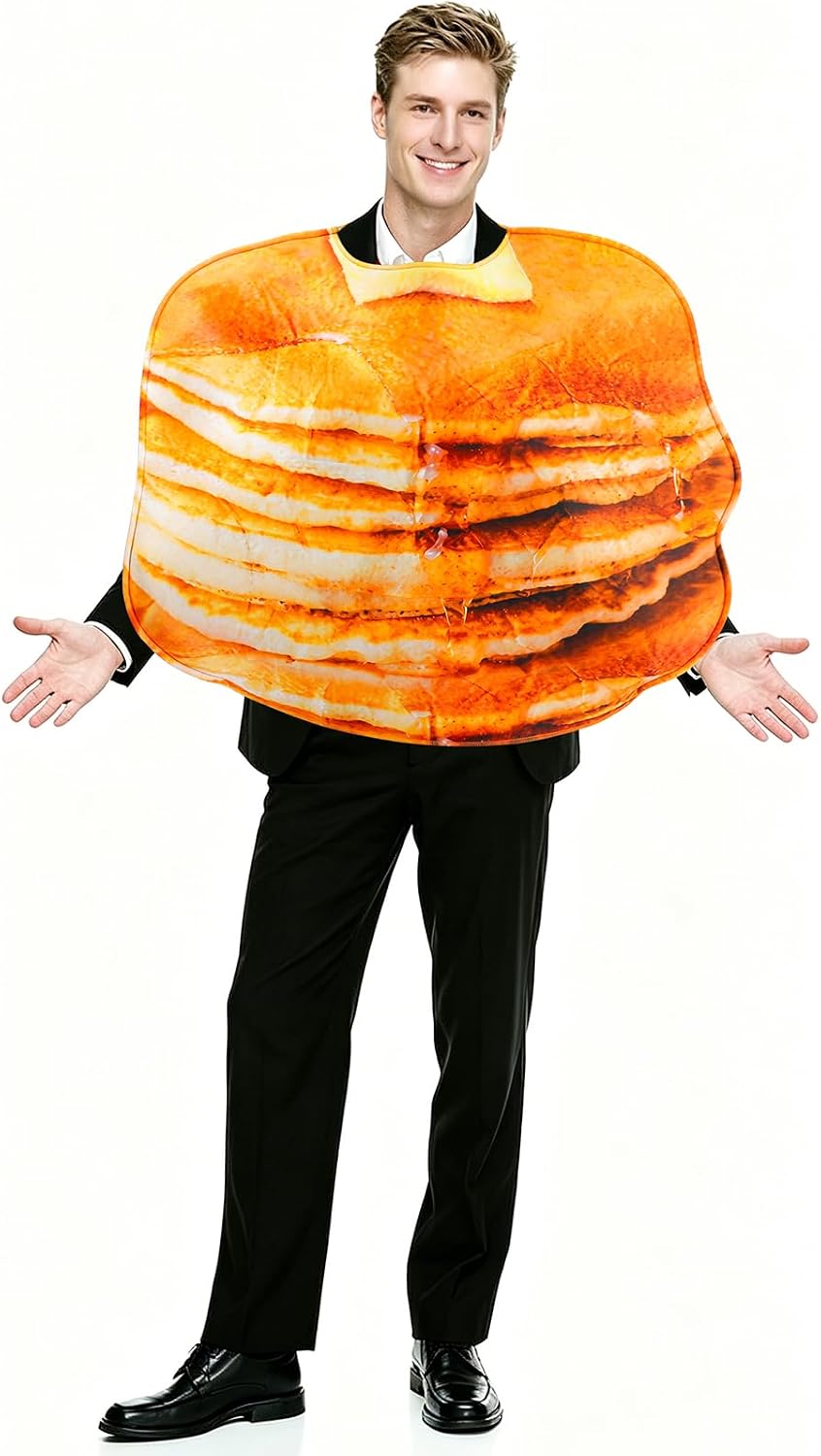 The Halloween Stacked Pancakes Costume Adults — WeirdThingsToBuy weird find