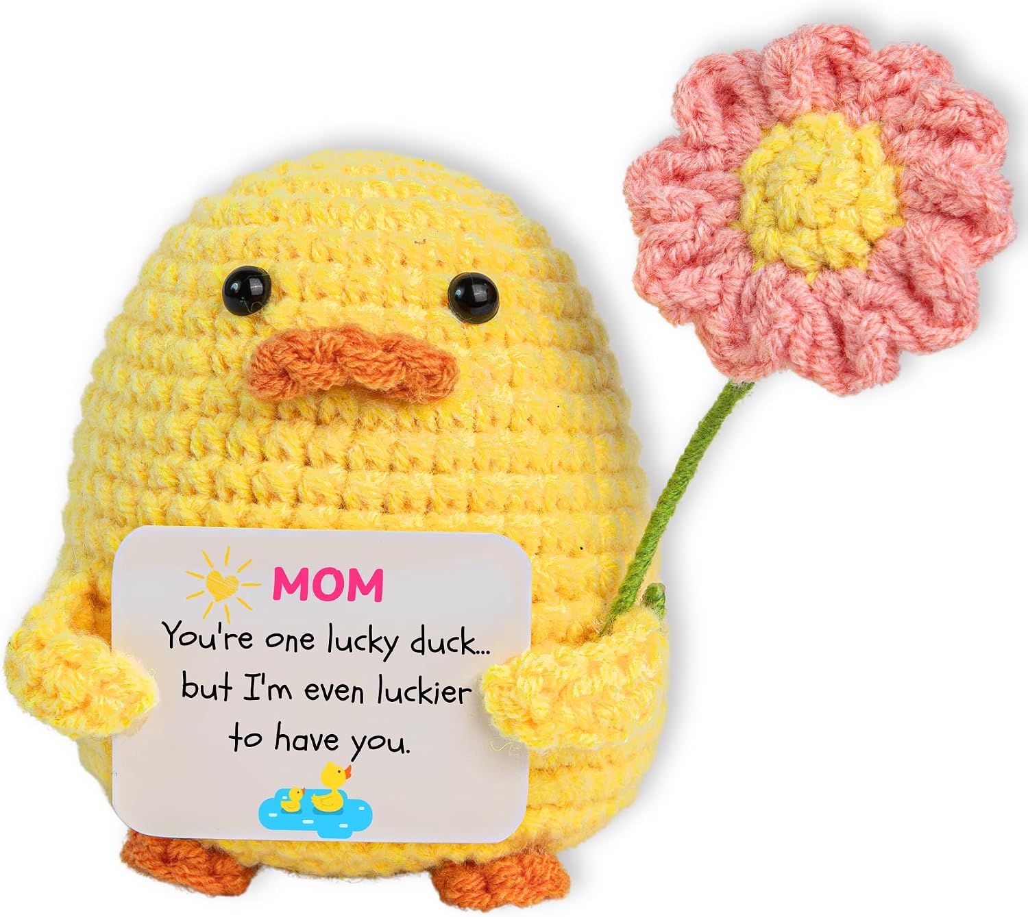 The Handmade Crochet Cheer Duck 3 — WeirdThingsToBuy weird find