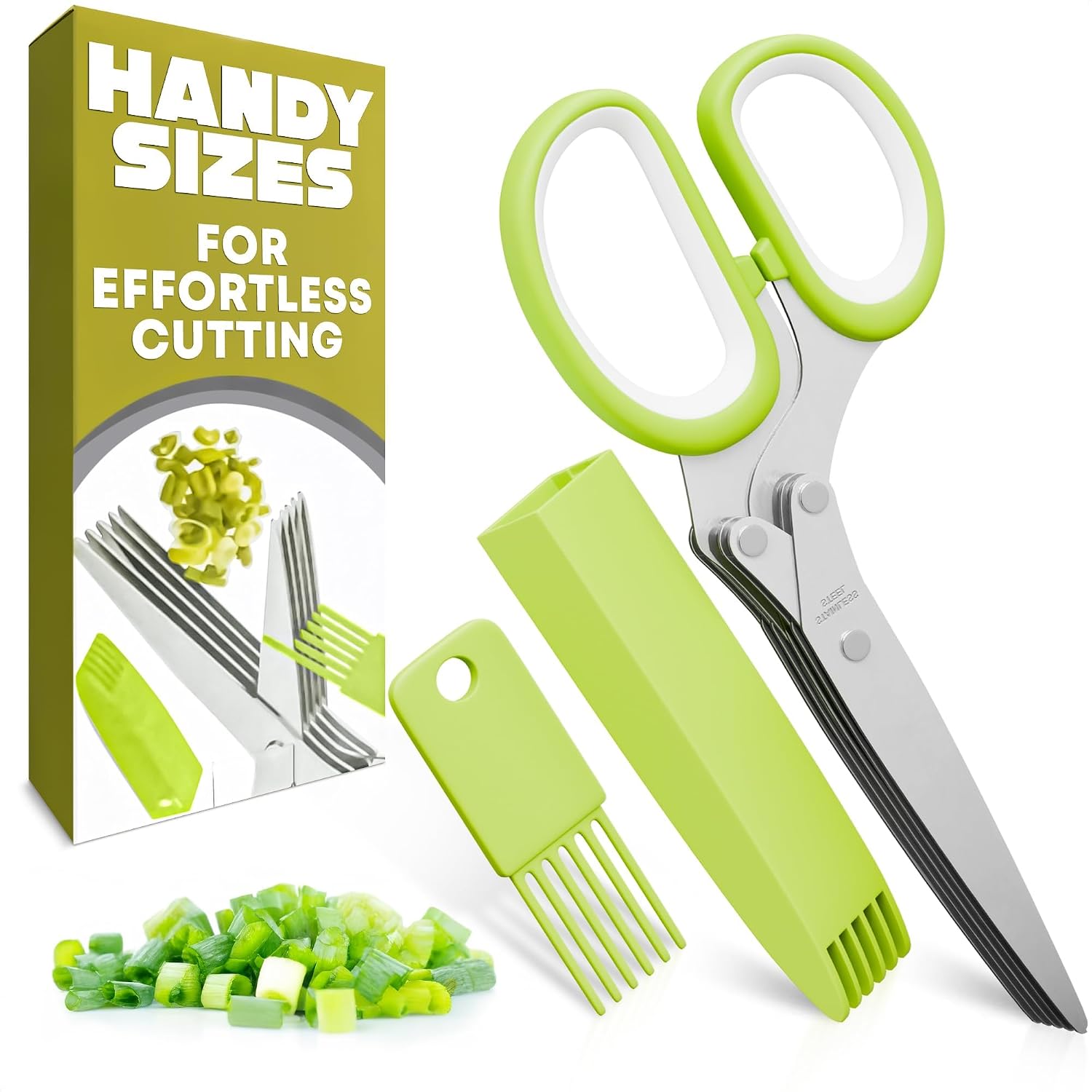 The Herb Scissors 5 Blades & — WeirdThingsToBuy weird find