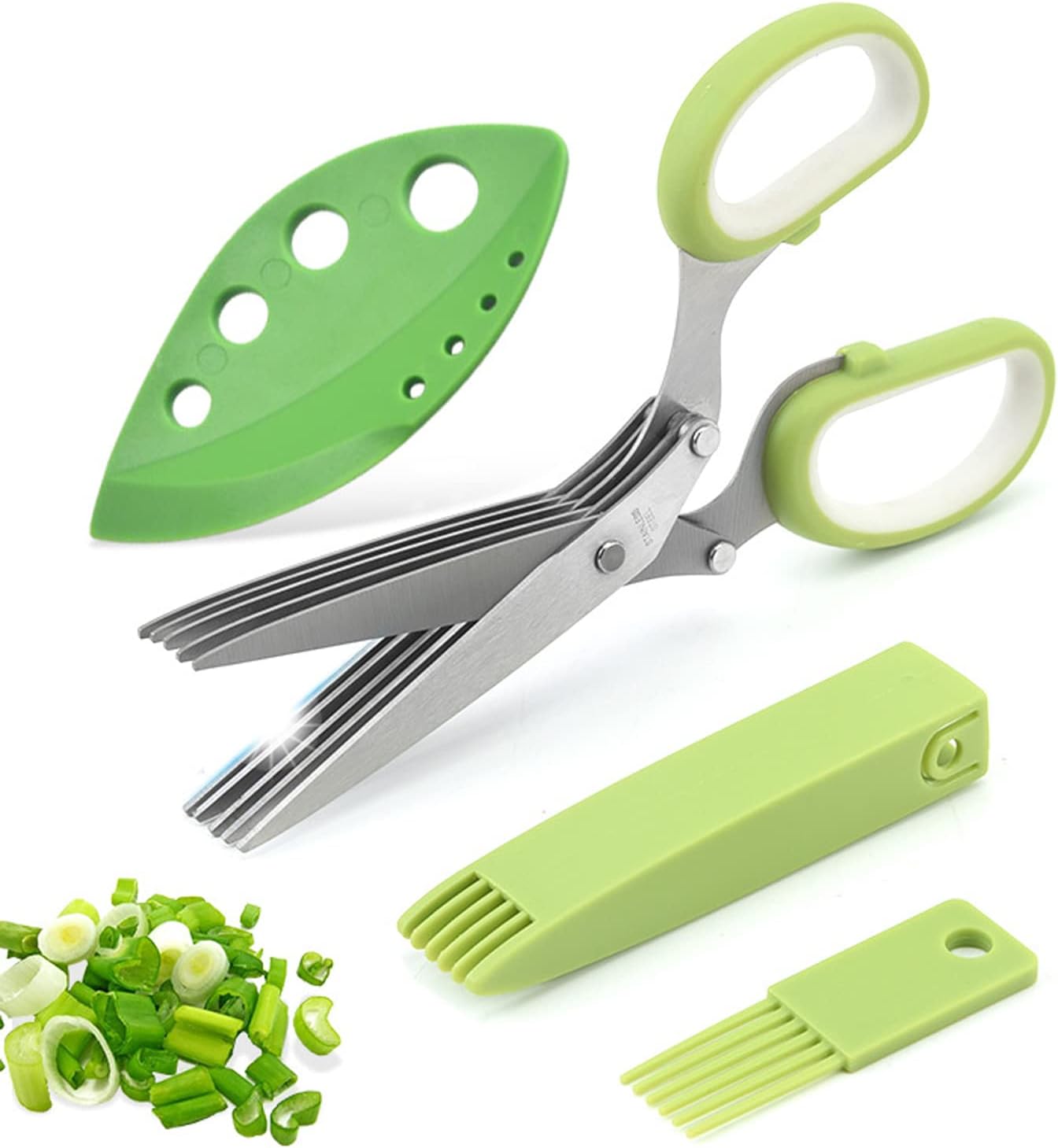 The Herb Scissors Set Multipurpose 5 — WeirdThingsToBuy weird find