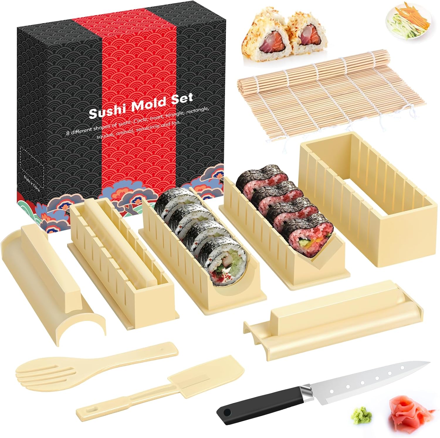 The hi Ninger Sushi Making Kit — WeirdThingsToBuy weird find