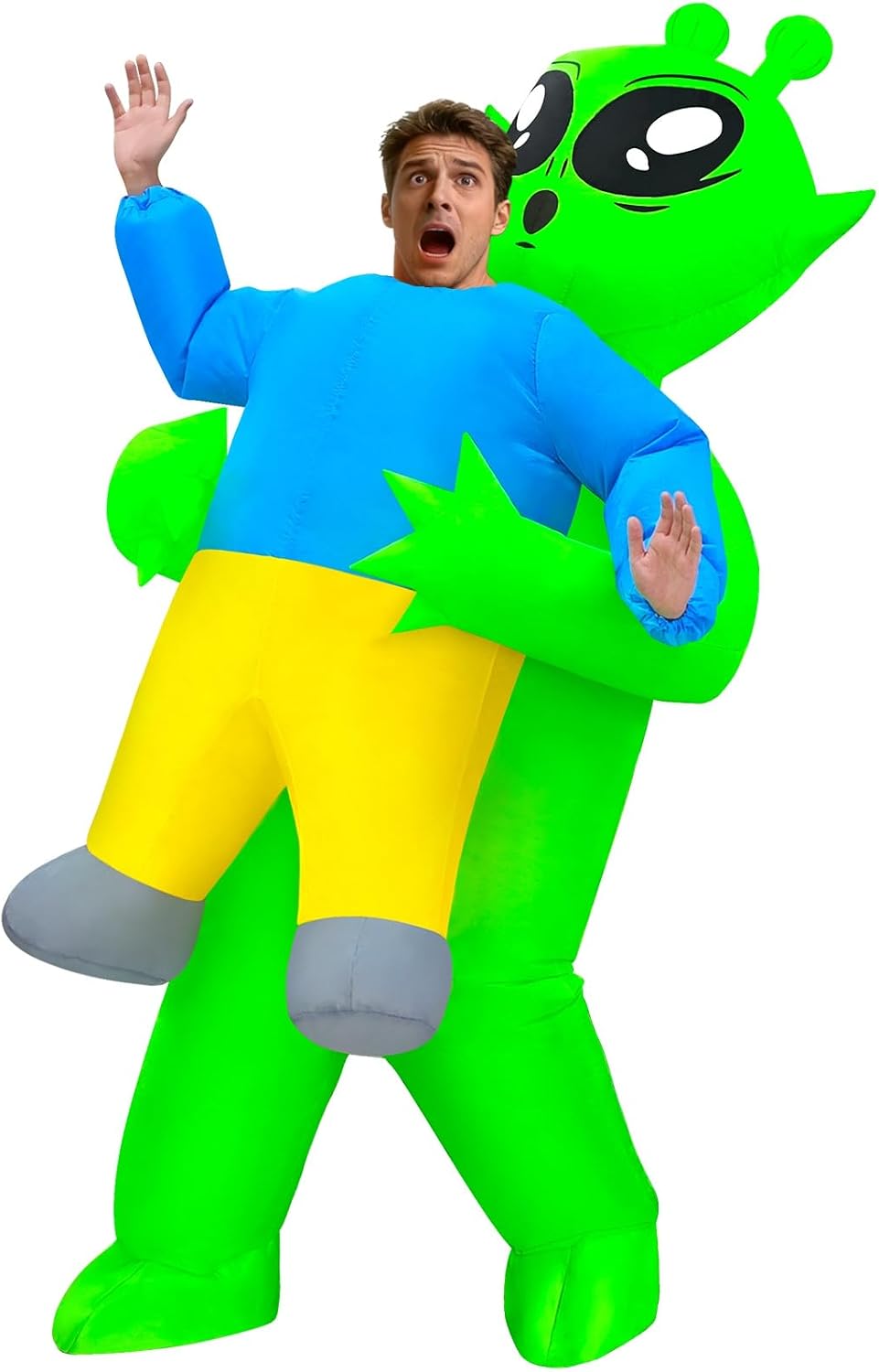 The Inflatable Alien Abduction Costume Adult — WeirdThingsToBuy weird find