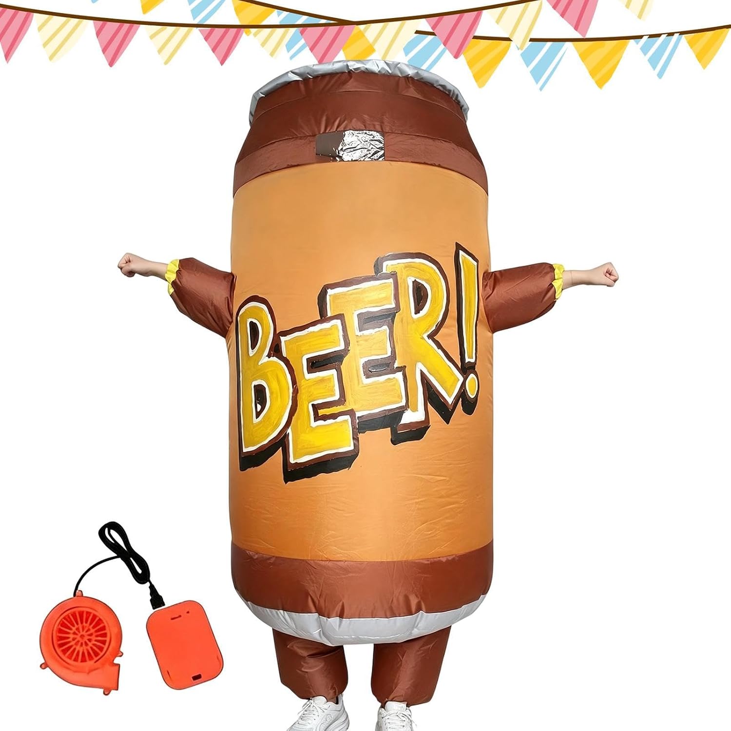 The Inflatable Beverage Costume Inflatable Drinks — WeirdThingsToBuy weird find